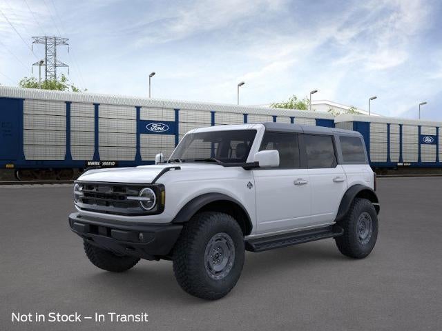 2025 Ford Bronco Outer Banks 4 Door 4x4 in Oxford White — front three-quarter view